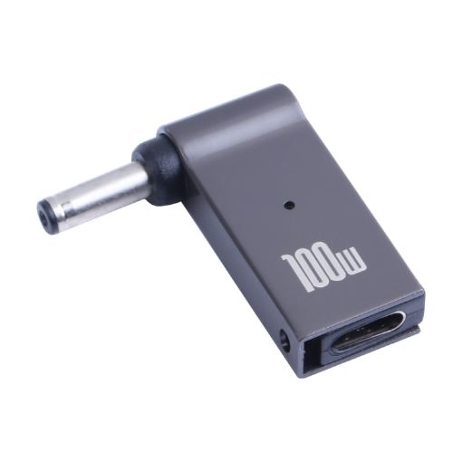 100W USB-C Female to DC 4.0x1.35mm Adapter for Asus Charging - 1