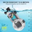 PULUZ 60m Waterproof Diving Case for Insta360 X5 with Lens Cover - 5