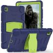 Samsung Galaxy Tab A7 T500 3-Layer Shockproof Case w/ Holder - 1
