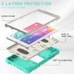 Mint Green Shockproof Case for Samsung Galaxy Tab A8.0 2019 T290 - 5