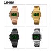 SKMEI 1646 LED Digital Rose Gold Luminous Electronic Watch - 2