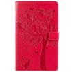 Cat & Tree Pattern Flip Leather Case for Galaxy Tab A 8.0 (2019) - 1