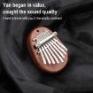 Mini 8 Tone Thumb Piano Kalimba, Random Packaging (Wood Square) - 4