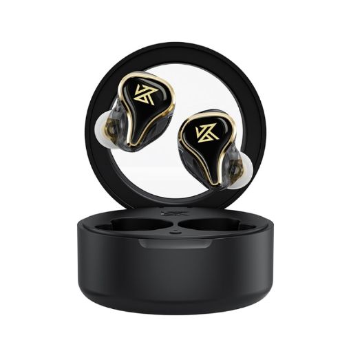 KZ SK10 Hybrid Bluetooth 5.2 TWS Earphone (Black) - 1
