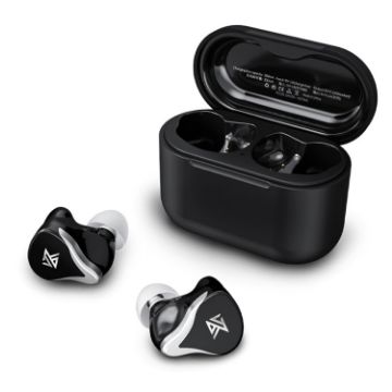 KZ Z3 Hybrid 1DD+1BA Bluetooth 5.2 TWS Sports Earphones (Black) - 1