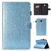 Galaxy Tab A 7.0 (2016) T280 Glitter Flip Case with Card Slot (Blue) - 1