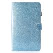 Galaxy Tab A 7.0 (2016) T280 Glitter Flip Case with Card Slot (Blue) - 2