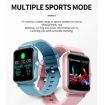 PTone 1.44" HD Touch IP67 Waterproof Smart Watch Black Monitoring - 6