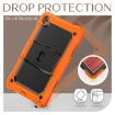 Shockproof Orange Tablet Case for Galaxy Tab A7 2020 with Strap - 6