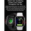 T500 1.44" TFT Smart Watch, Sleep & Heart Monitoring, Bluetooth Call - 4