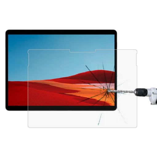 Microsoft Surface Pro X 9H Tempered Glass Film, 0.3mm Explosion-proof - 1