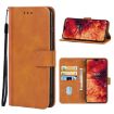 Ulefone Note 8P/Note 8 Brown Leather Phone Case - 1