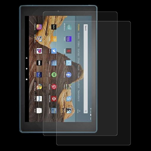 2 PCS Tempered Glass Screen Protector for Kindle Fire HD 10 2019 - 1