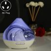 400ml Volcano Humidifier Glass Aromatherapy Machine AU Plug White - 1