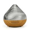 Volcano Shape Humidifier Glass Aromatherapy Machine, UK Plug, Khaki - 2