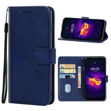 Blue Leather Phone Case for Ulefone Armor 11T/11 5G - 1
