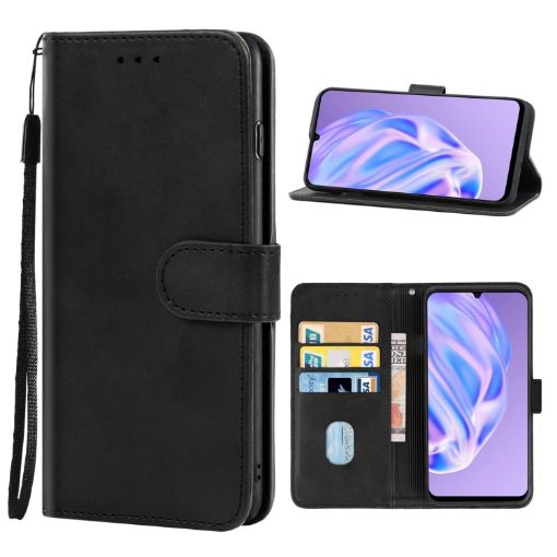 Ulefone Note 6/6P Leather Phone Case (Black) - 1
