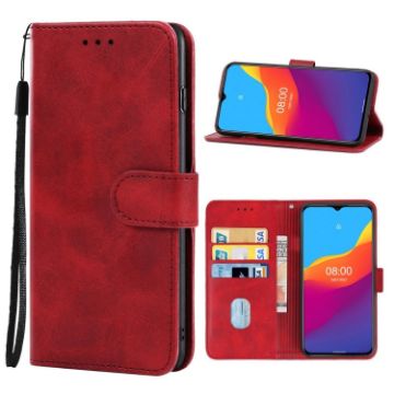 Red Leather Phone Case for Ulefone Note 10 - 1