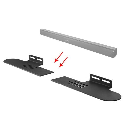 Garinemax Wall-Mount Bracket for Split Sound Bar Speaker - 1
