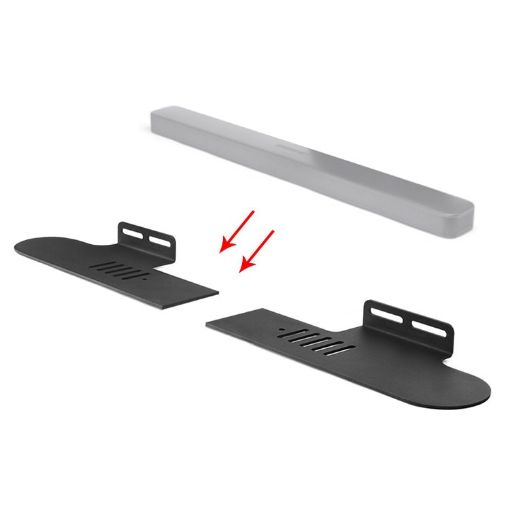 JBL Bar 5.1 Sound Bar Wall-Mount Bracket for Surround Sound - 1