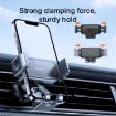 JOYROOM JR-ZS283 Black Air Vent Phone Holder for Cars - 3