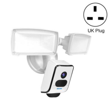 ESCAM QF612 3MP WiFi IP Camera & Floodlight, Night Vision, PIR Detection - 1