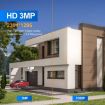 ESCAM QF612 3MP WiFi IP Camera & Floodlight, Night Vision, PIR Detection - 3