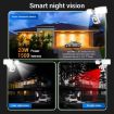 ESCAM QF612 3MP WiFi IP Camera & Floodlight, Night Vision, PIR Detection - 4