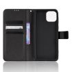 Ulefone Note 6/6P Black Diamond Texture Leather Phone Case - 4