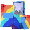 Samsung Galaxy Tab A8 10.5 Two-Color Robot Silicone PC Case - 1