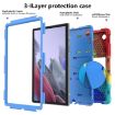 Samsung Galaxy Tab A8 10.5 Two-Color Robot Silicone PC Case - 3