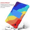 Samsung Galaxy Tab A8 10.5 Two-Color Robot Silicone PC Case - 5