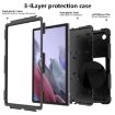 Samsung Galaxy Tab A8 10.5 2021 Dual-Color Robot Case (Black) - 3