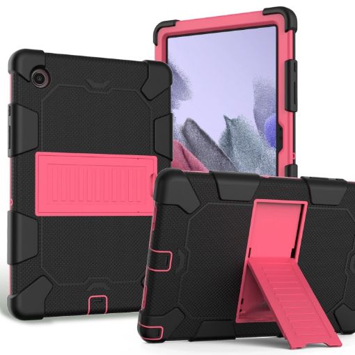 Samsung Galaxy Tab A8 10.5 2021 Black/Rose Red Tablet Case - 1
