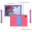 Galaxy Tab A8 10.5 2021 Silicone + PC Case (Rose Red/Blue) - 6