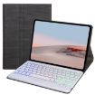 Surface Go 4/3/2/1 Tri-color Backlit Bluetooth Keyboard Case - 1
