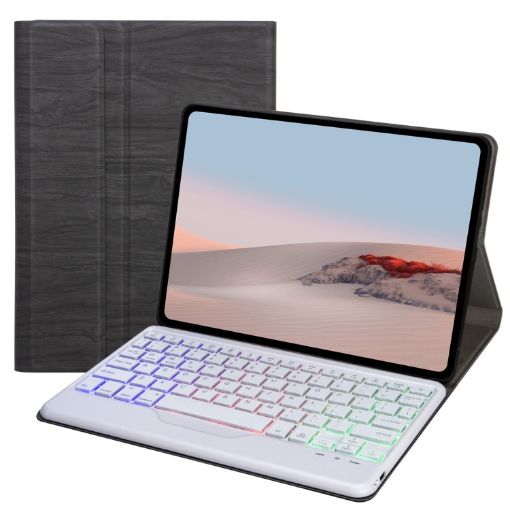 Surface Go 4/3/2/1 Tri-color Backlit Bluetooth Keyboard Case - 1