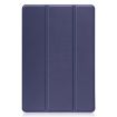 TCL Tab 10s Dark Blue Leather Tablet Case with Folding Holder - 2