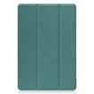 TCL Tab 10s Dark Green Leather Tablet Case with Holder - 2