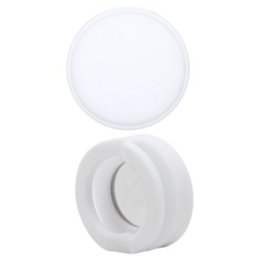AirTag Pet Collar Case, Anti-scratch Shockproof Silicone, White - 1