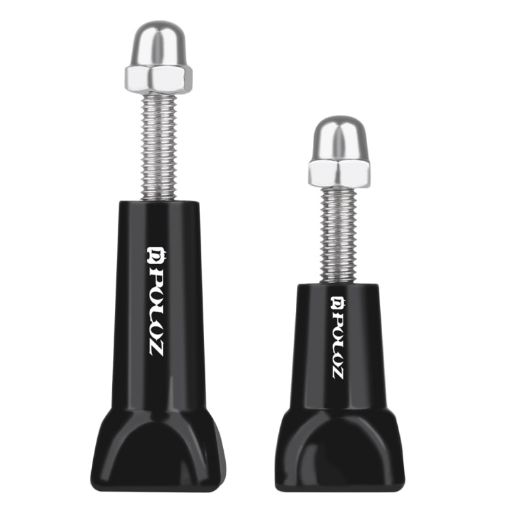 PULUZ Plastic Thumb Knob Screws for GoPro, Insta360, DJI (Black) - 1