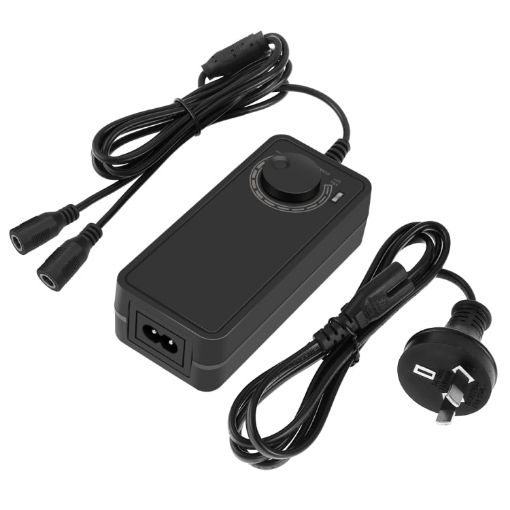PULUZ LED Power Supply Adapter for 40cm Studio Tent, AU Plug, 12V 2A - 1