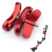 PULUZ Red Ball Clamp Close Hole Diving Camera Bracket CNC Aluminum - 3