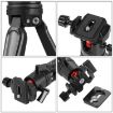 PULUZ Mini Metal Desktop Tripod with 360 Ball Head, 11-21cm Height - 3
