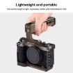 PULUZ Bronze Wooden Top Handle with Cold Shoe for Camera Cage - 5