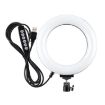 PULUZ 6.2" RGBW LED Ring Light, 10 Modes, 8 Colors, with Tripod Head - 2