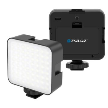 PULUZ Black 64LED 5W Camera/Video Camcorder Fill Light - 1