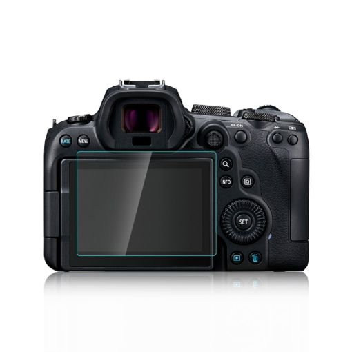Canon EOS R6 Screen Protector - PULUZ 2.5D 9H Tempered Glass Film - 1