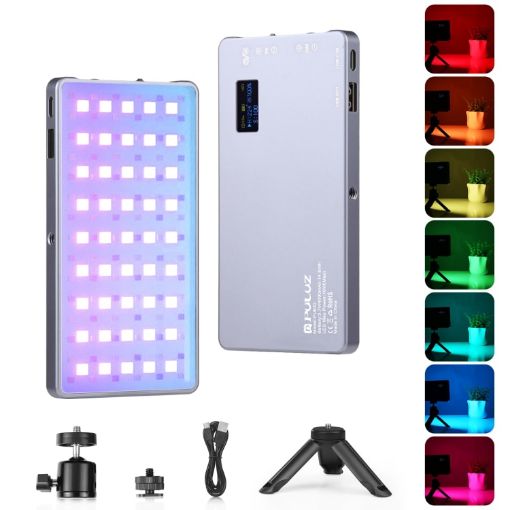 PULUZ RGB LED Beauty Fill Light for Vlogging & Photography - 1