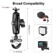 PULUZ Motorcycle Handlebar Mount U-Bolt Base for GoPro Cameras - 2